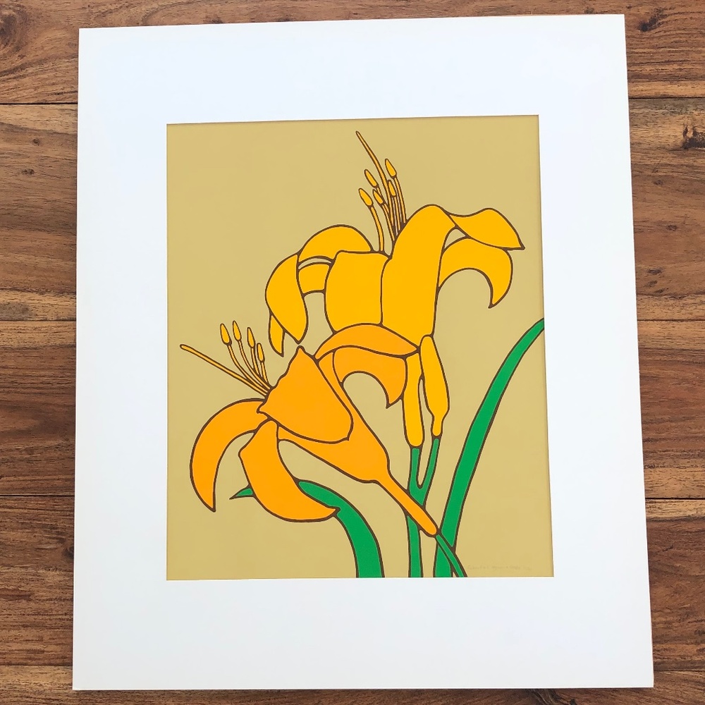 Vintage Original Art Print 31/45